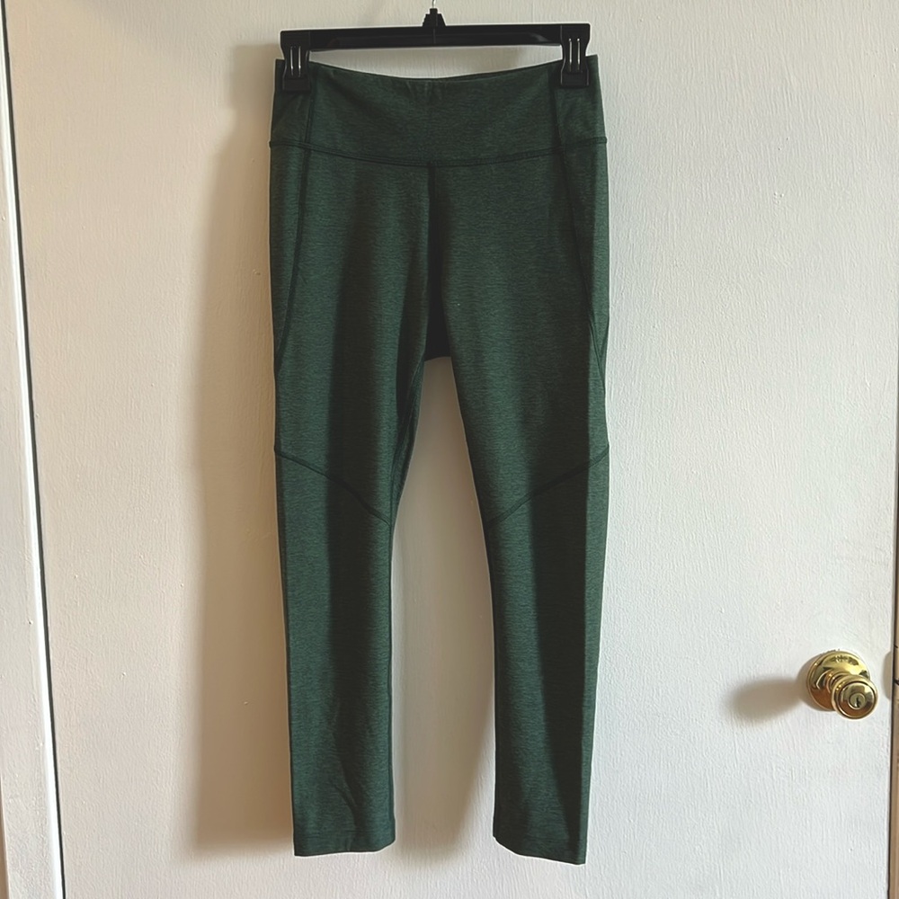 Green Outdoor Voices Leggins